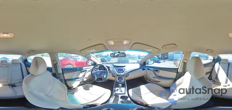 2011 Hyundai Elantra Gls z USA, uszkodzony, nr VIN KMHDH4AE9BU105347